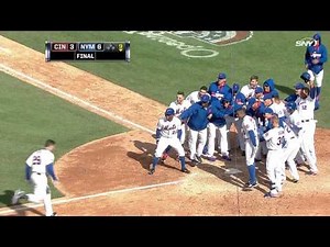 Ike Davis Walk Off Grand Slam - Josh Lewin WOR Call