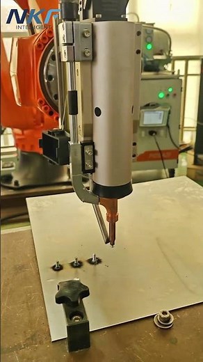 KUKA Robot Stud Welding Demo | Precision and Power in Action