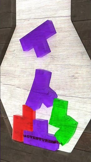 3D Tetris Hexagon Survival Challenge Softbody Simulation