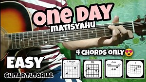 4.3K views · 104 reactions | One day by Matisyahu | Chords and strumming | Easy Step by step Guitar tutorial for beginners Youtube link: https://youtu.be/CS2HStdVCD0 | Gitaristang Teacher TV | Facebook