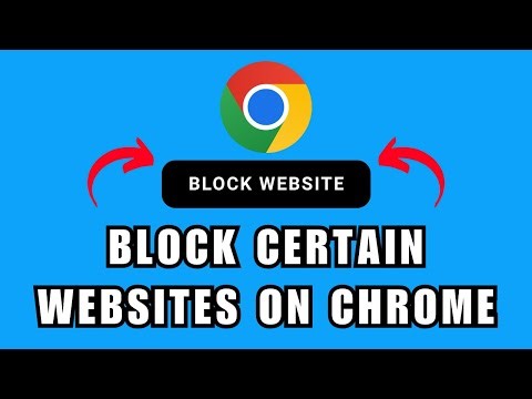 How to BLOCK certain websites on chrome | Full Guide