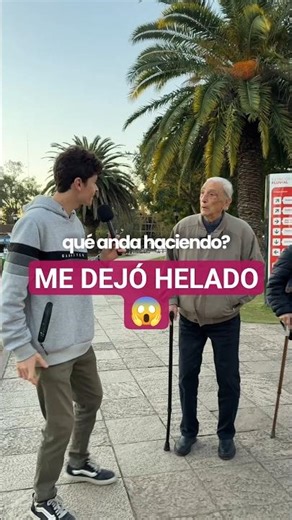 ¿Qué le dirías a la siguiente persona? EL VIEJITO AL FINAL 😱