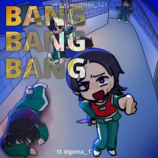 BANG BANG BANG ib:bbpanzu #squidgame3 #오징어게임3 #animation