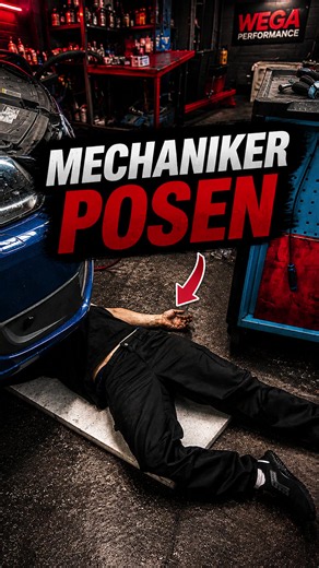 Schläft der oder...? 🤔 #wegaperformance #tuning #berlin #kfy #werkstattalltag #mechaniker #fy #fyp #funny