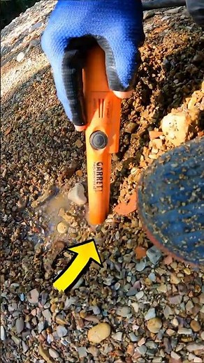 Amazing Discovery During a Treasure Hunt on the Riverbank #viralshorts #metaldetecting #treasure