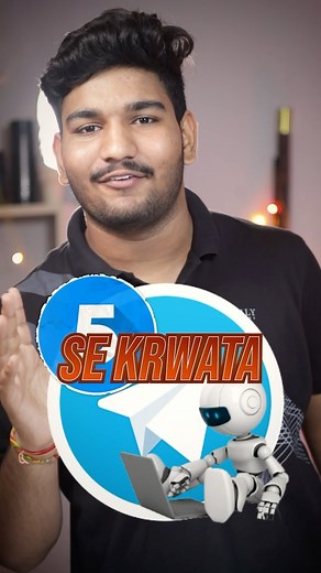 1.9M views · 11K reactions | 5 kamaal ke Super useful telegram bots ! 烙 telegrams bots jo apke bohot kaam ayege ! #tech #telegram #bots #ai #purohitjitechnical #trendingreels | Purohit_ji_technical | Facebook