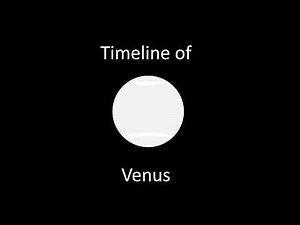 Timeline of Venus: From its Genesis to its Destruction