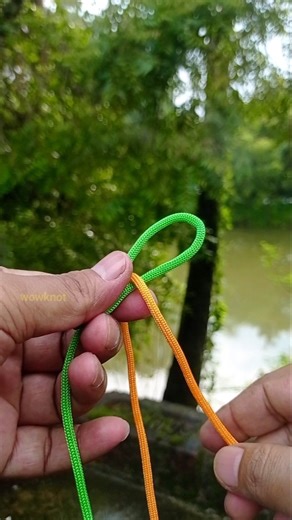 100 % Very Useful Knot #knots #tipsntricks #creativesurvival #shortsfeed #shortvideo