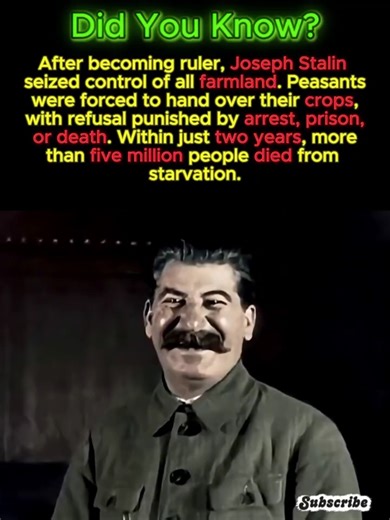 When Stalin became the dictator 😳 #history #shorts #stalin