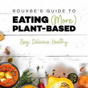 151 reactions · 75 shares | Choosing a plant-based diet does not equal a salad for every meal. Explore our 50+ recipes in this free guide! #eatmoreplants | Rouxbe | Facebook