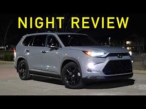 GREAT LIGHTING?? -- Does the 2026 Toyota Grand Highlander IMPRESS at Night?? (Headlights & More!)