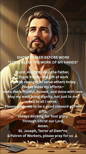 Powerful Prayer Before Work 🙏 | Start Your Day Blessed & Purposeful!"