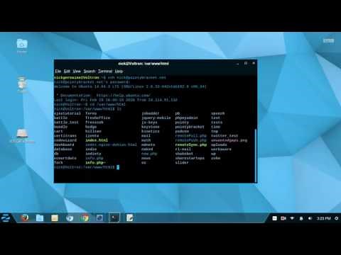 Using SSH to Access the Command Line of a Remote Host (12/14)
