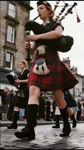 Army of Bagpipes | Scottish Women in Kilts Perform Epic Celtic War March #scottishheritage