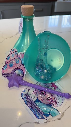 ASMR Magic Potions Suprise unboxing! Mermaid slime edition 🧜🏽‍♀️ ✨🧪 #fyp #foryoupage #ceoofmining #asmr #soundup #magicpotion #surpise #slime #slimeasmr #satisfying #mermaid #mermaidslime #unboxing #toy #toyunboxing #potion #athome #blue #pearl #viral