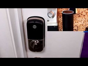 Learn how to connect your door lock to Alexa with an Echo Plus and a Yale deadbolt