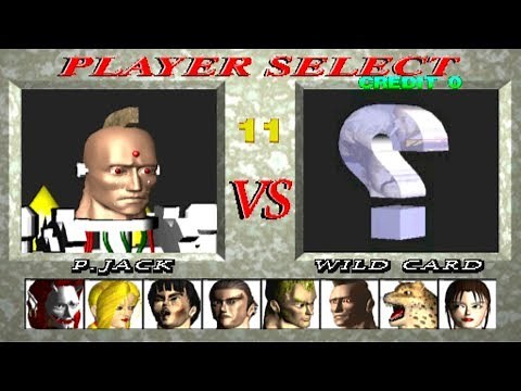 Tekken 1 [Arcade] - play as P.Jack