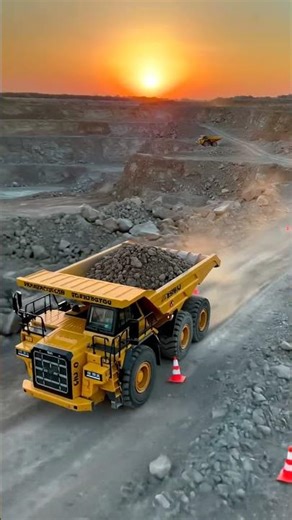 Epic Heavy Machinery: Excavator & Dump Truck Power! 🏗️