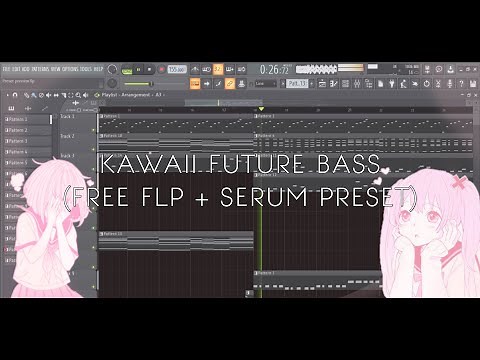Kawaii Future Bass Free FLP + Serum Preset
