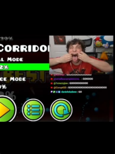 Vortrox's Hilarious Geometry Dash Comeback
