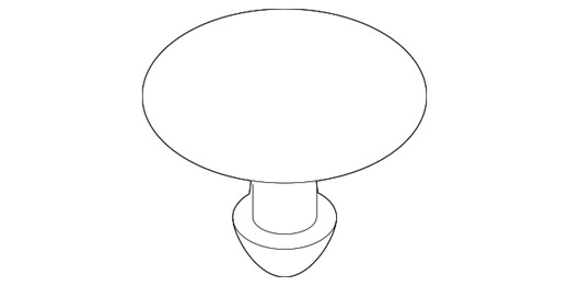 Lift-Gate Object Sensor Clip