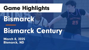 Bismarck vs Bismarck Century Game Highlights - March 8, 2025