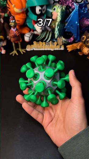7 Epic 3D-Printed Fidget Toys in 58 Seconds | Gear Ball, Castle Dice Tower & More! #3dprinting