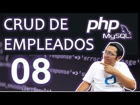 crud php mysql bootstrap | (8) Registros en tabla HTML