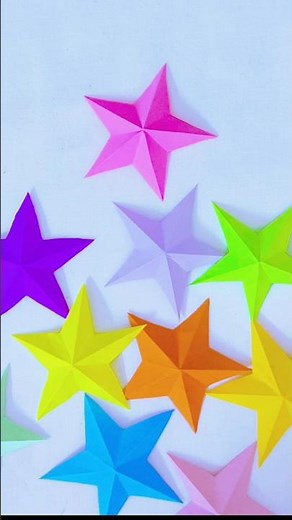 ✨⭐ Perfect Stars in Minutes! Try this super easy star-cutting✂️🌟 #handmade #diy#starmaker