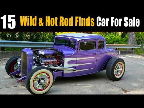 15 Wild & Insane Hot Rods for Sale – Coolest Classic Cars Ever!