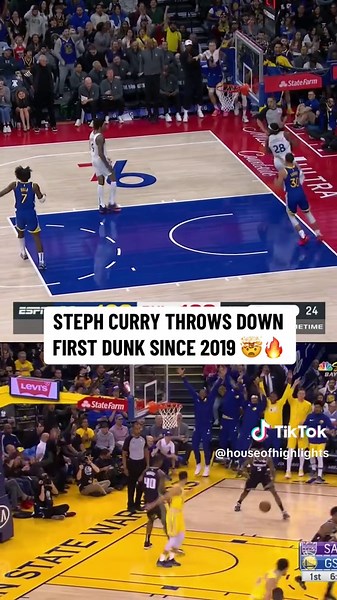 Steph Curry's Incredible Dunk Highlights 2023