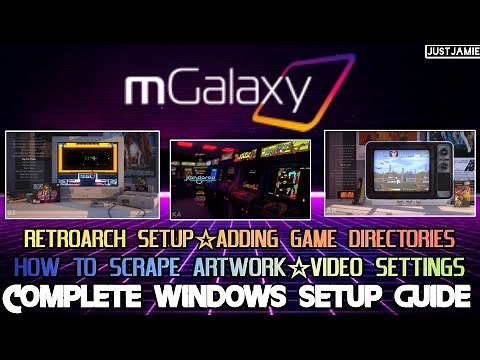mGalaxy - Complete Beginners Setup Guide 2025 #mgalaxy #emulator #frontend
