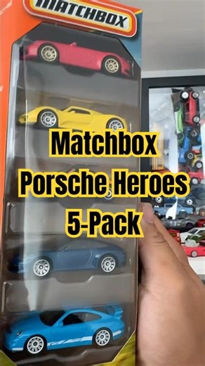 Matchbox Porsche Heroes 5-Pack | Porsche Diecast Car Collection