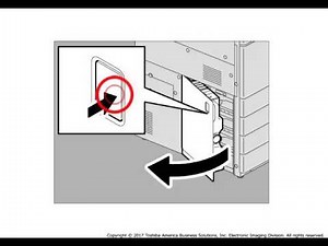 Toshiba T82040 Replace Waste Toner Box