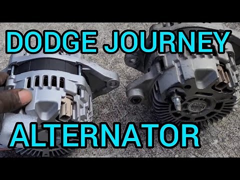 How to replace alternator on a 2016 dodge journey!!