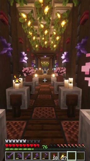 My Aesthetic Minecraft Library #minecraft #tour #survival