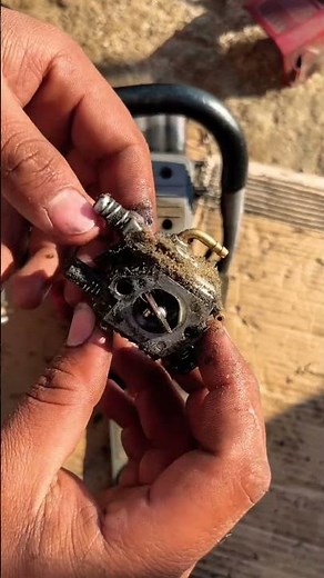 How to Clean Chainsaw Carburetor #ChainsawRepair#ChainsawStarting#CarburetorRepair#SmallEngineFix