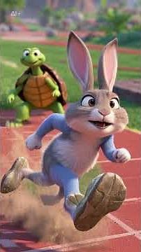 Thỏ và Rùa- Truyện cổ tích ngắn chi bé / kể chuyện thiếu nhi bằng tiếng việt