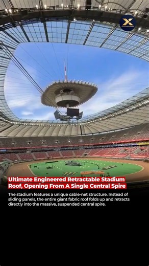 How a 1,200-Ton Roof Folds Into a Spire!