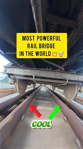 Padma Bridge, the most powerful Rail Bridge in the world 🔥🤯#railbridge #trainwheel #padmabridge