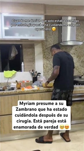 Zambrano is taking care of Myriam ❤️ #challenge2025