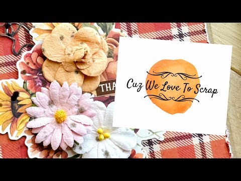 🍂 Fall Card Making Process with the My Creative Scrapbook October Kit