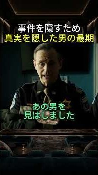 事件を隠すため真実を隠した男の最期