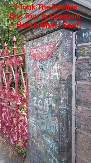 "I Took The Beatles Bus Tour in Liverpool — Here's What I Saw!" Wow🤟🤟🤟🎶🎶🇬🇧🚌