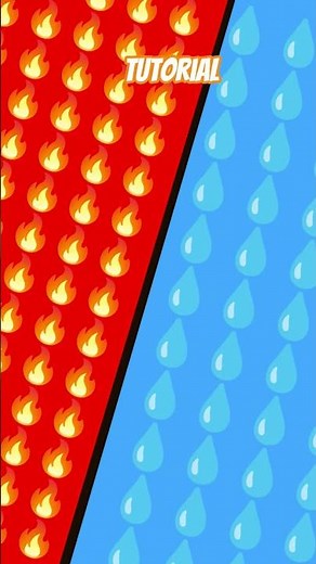 Fire vs Water TUTORIAL 😱