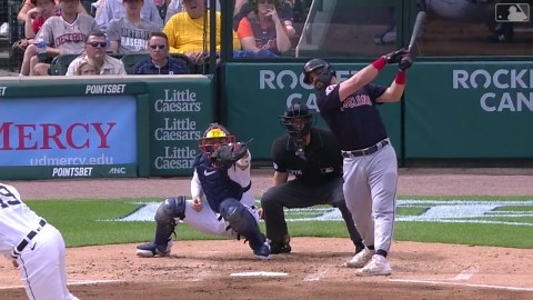 Alex Faedo poncha a Austin Hedges