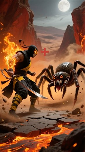 (Scorpion 🔥 + 🕷️ Tarantula) VS (Sub-Zero ❄️ + 🦂 Scorpion)