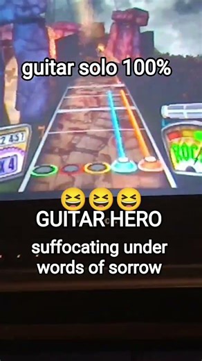 suffocating under words of sorrow EXPERT guitar solo 100% controller PS 2