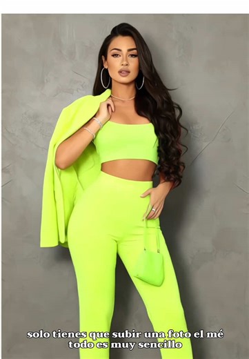 #hypiccreator #Godpic ¡Este look neón es pura energía! El verde lima domina cualquier espacio, y este conjunto de traje neón es elegancia que no se ignora. Es el color que todo el mundo está buscando, un look total para brillar en cualquier ocasión. Cuando tu outfit habla más fuerte que las palabras, este traje vibrante es la declaración de estilo que necesitas para conquistar el día. ✨🟢💥#hypiccreator @hypic_vn_official @hypic_br_official @hypic_sa_global @hypic_global #hypic