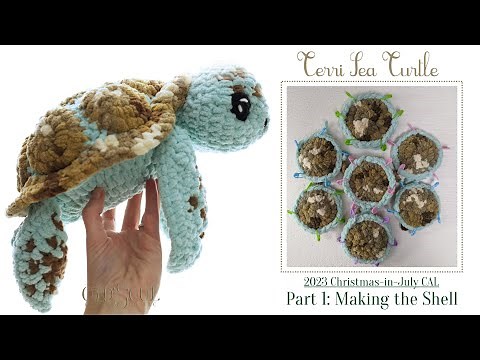 Terri Sea Turtle CAL | Part 1 : Making the Shell